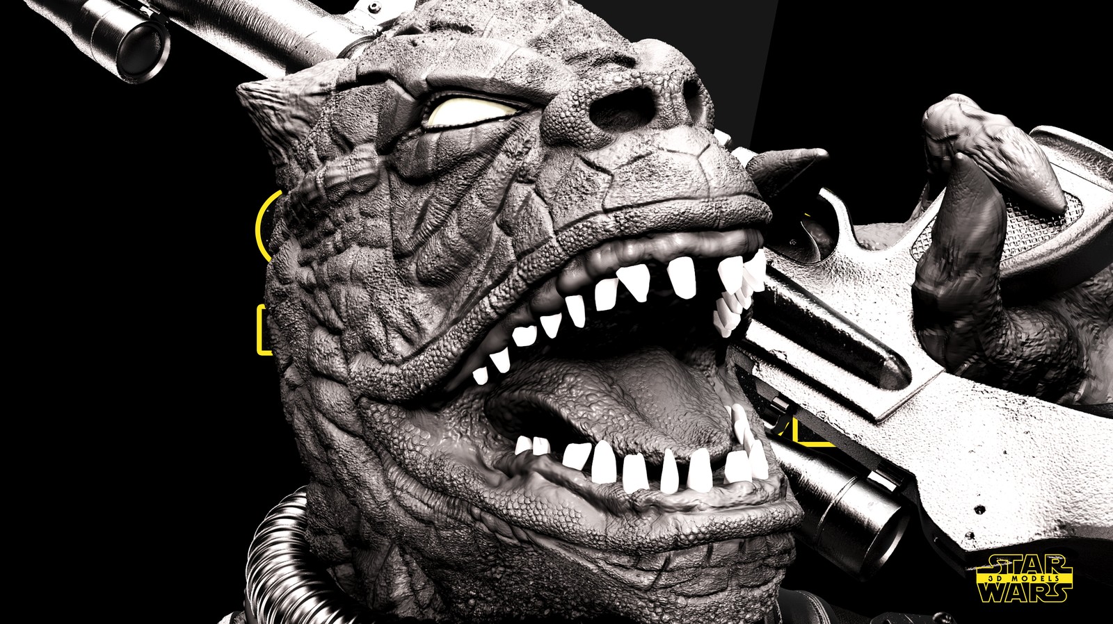 Bossk - Bust (Star Wars) - Image 3