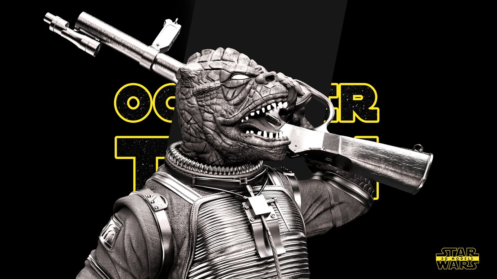 Bossk - Bust (Star Wars) - Image 4