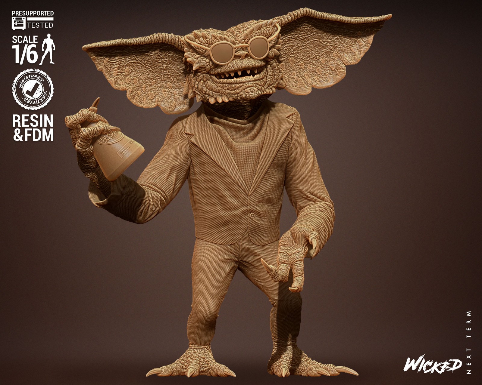 Gremlins Brain Sculpture - Image 2