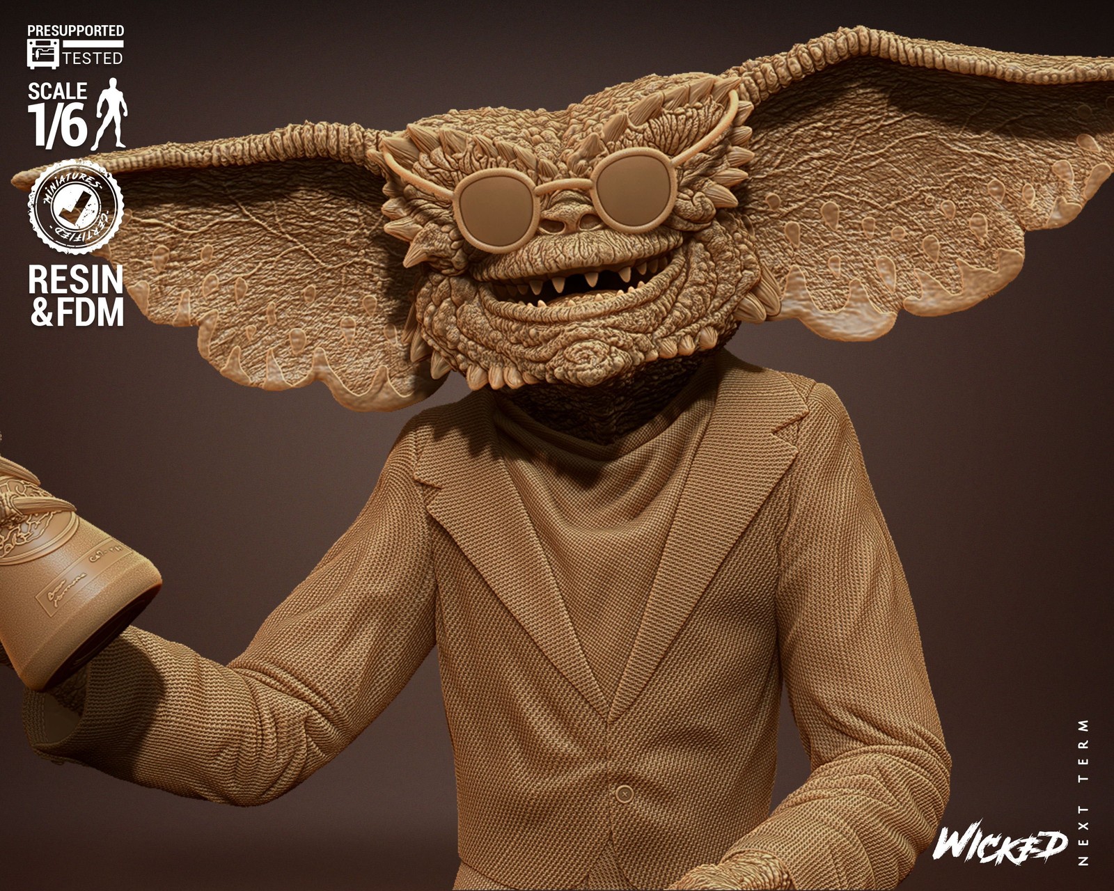 Gremlins Brain Sculpture - Image 3