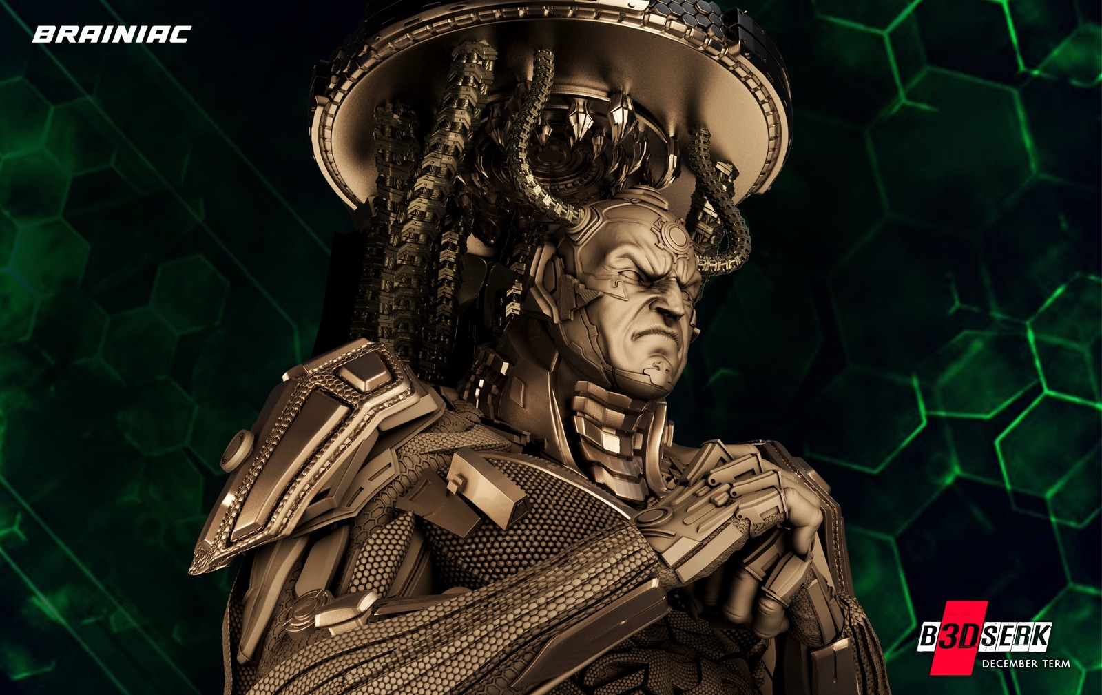 Brainiac - Bust (DC)
