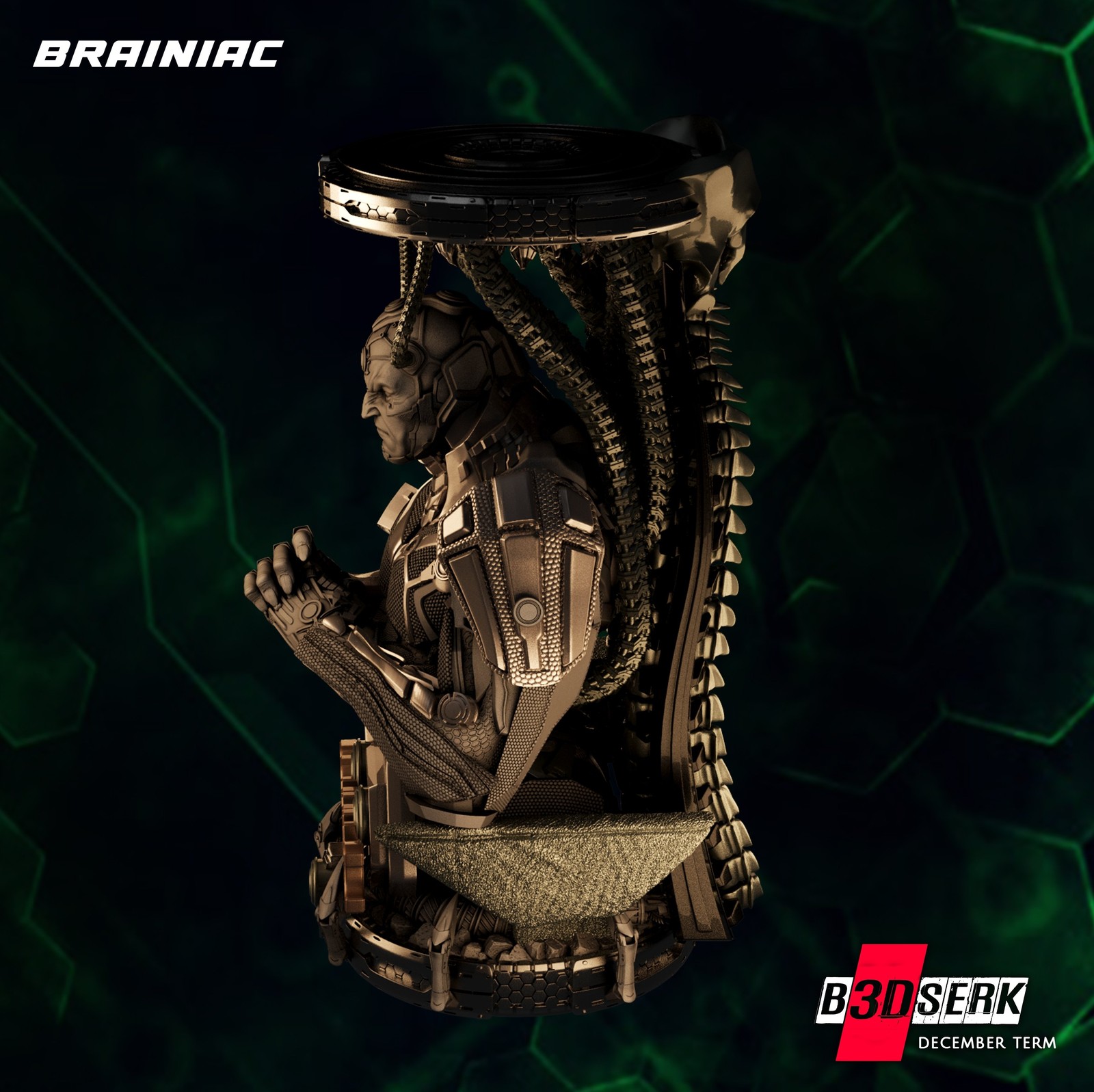 Brainiac Bust 1/4 - Image 4