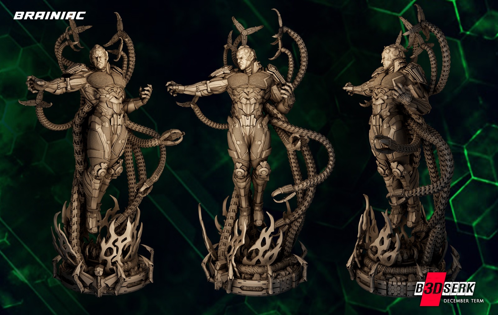 Brainiac Sculpture 1/6 - Image 2
