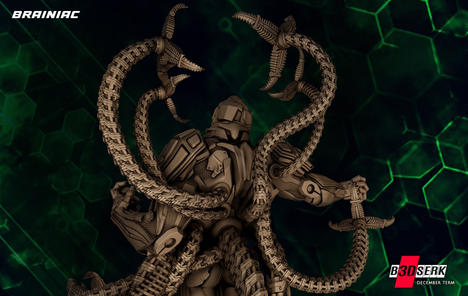 Brainiac Sculpture 1/6 - Image 4