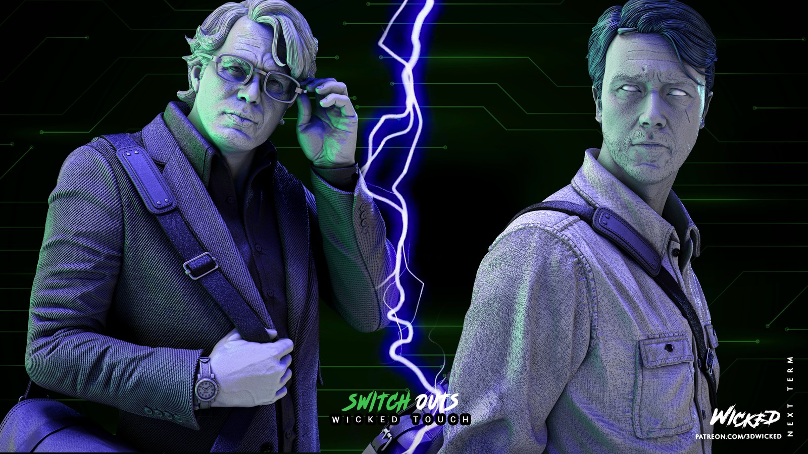 Marvel Bruce Banner Sculpture - Image 2