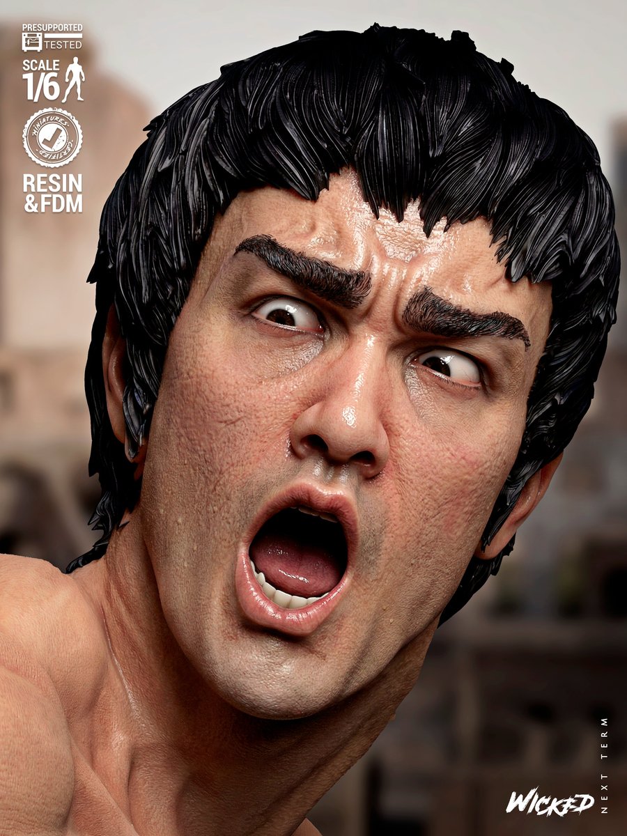 Bruce Lee Sculpture - Image 4