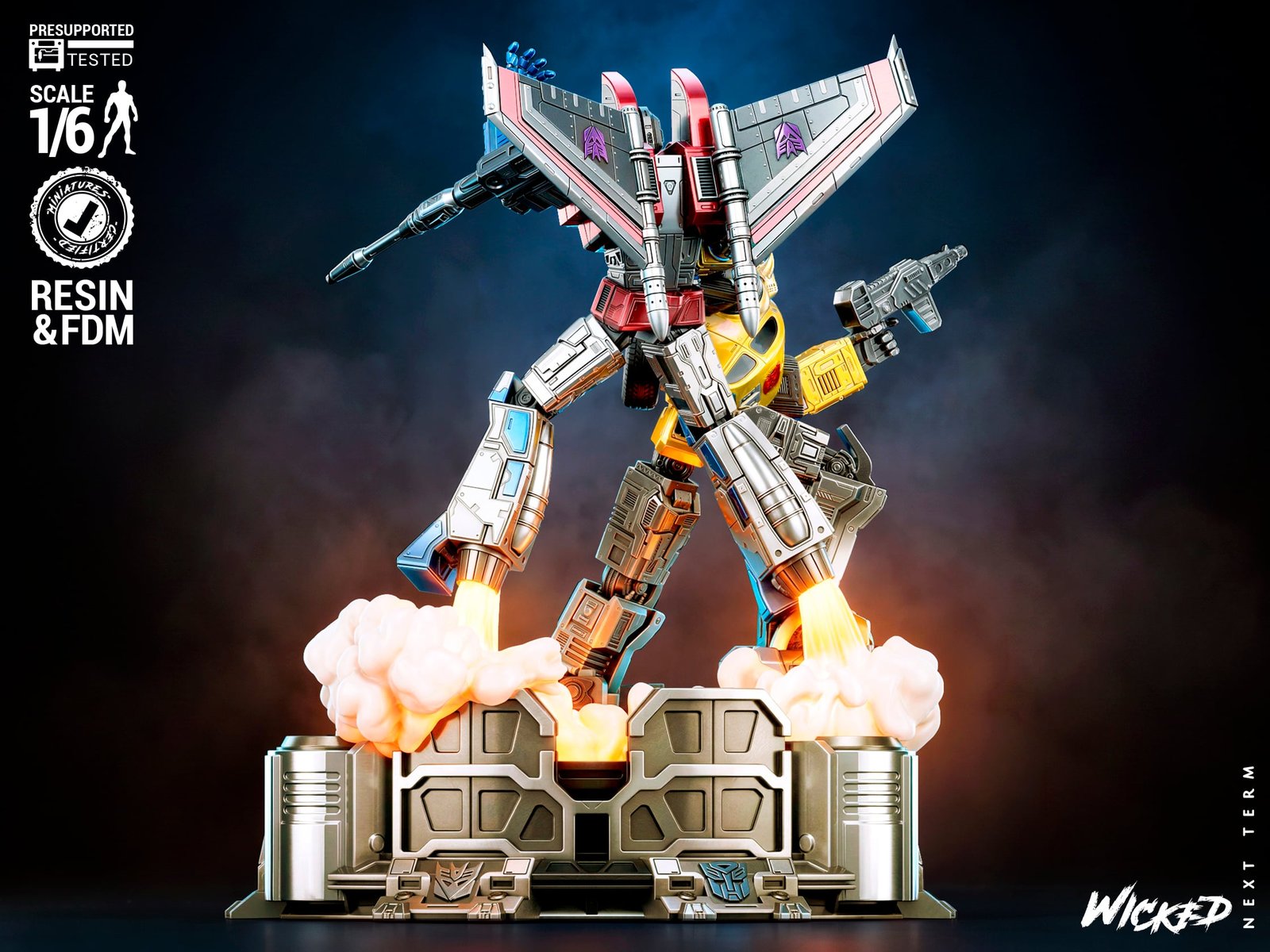 Bumblebee and Starscream - Diorama (Transformers) - Image 4