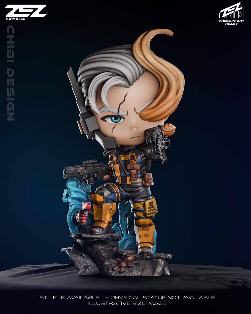 Cable - Chibi (Marvel)