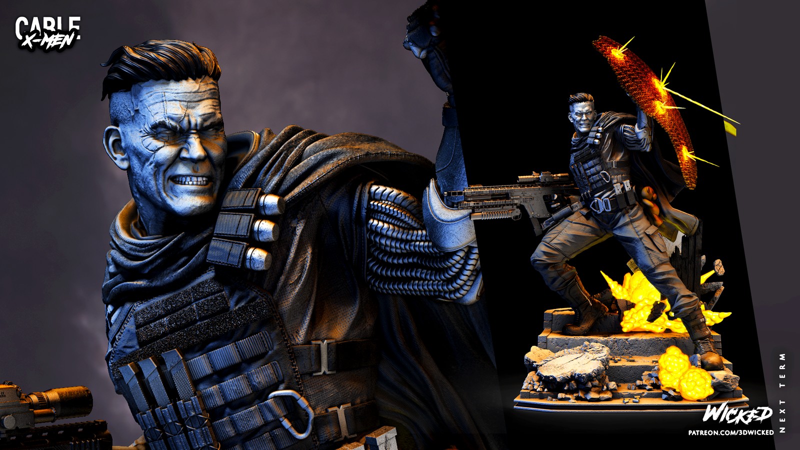 Cable Shield (Marvel)