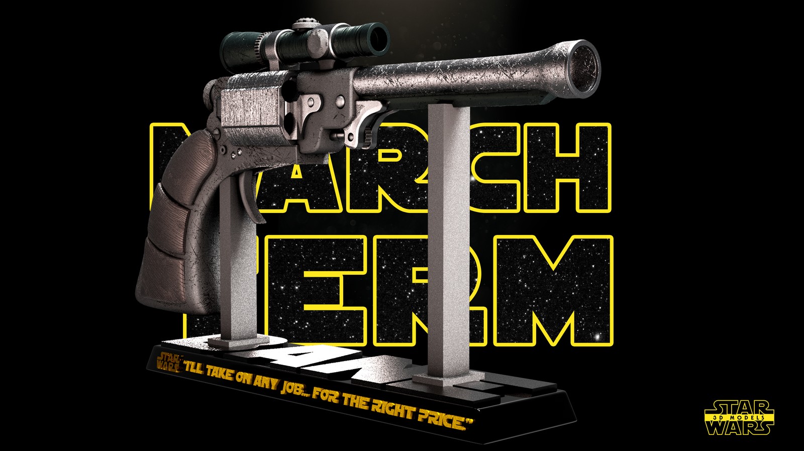 Cad Bane Blasters LL-30 #1 and #2 - Image 3