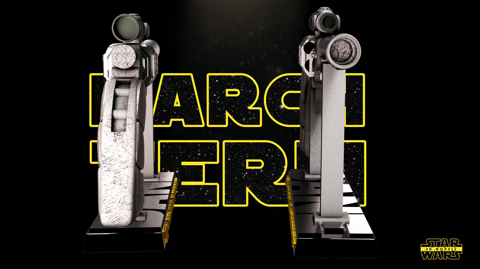 Cad Bane Blasters LL-30 #1 and #2 - Image 4