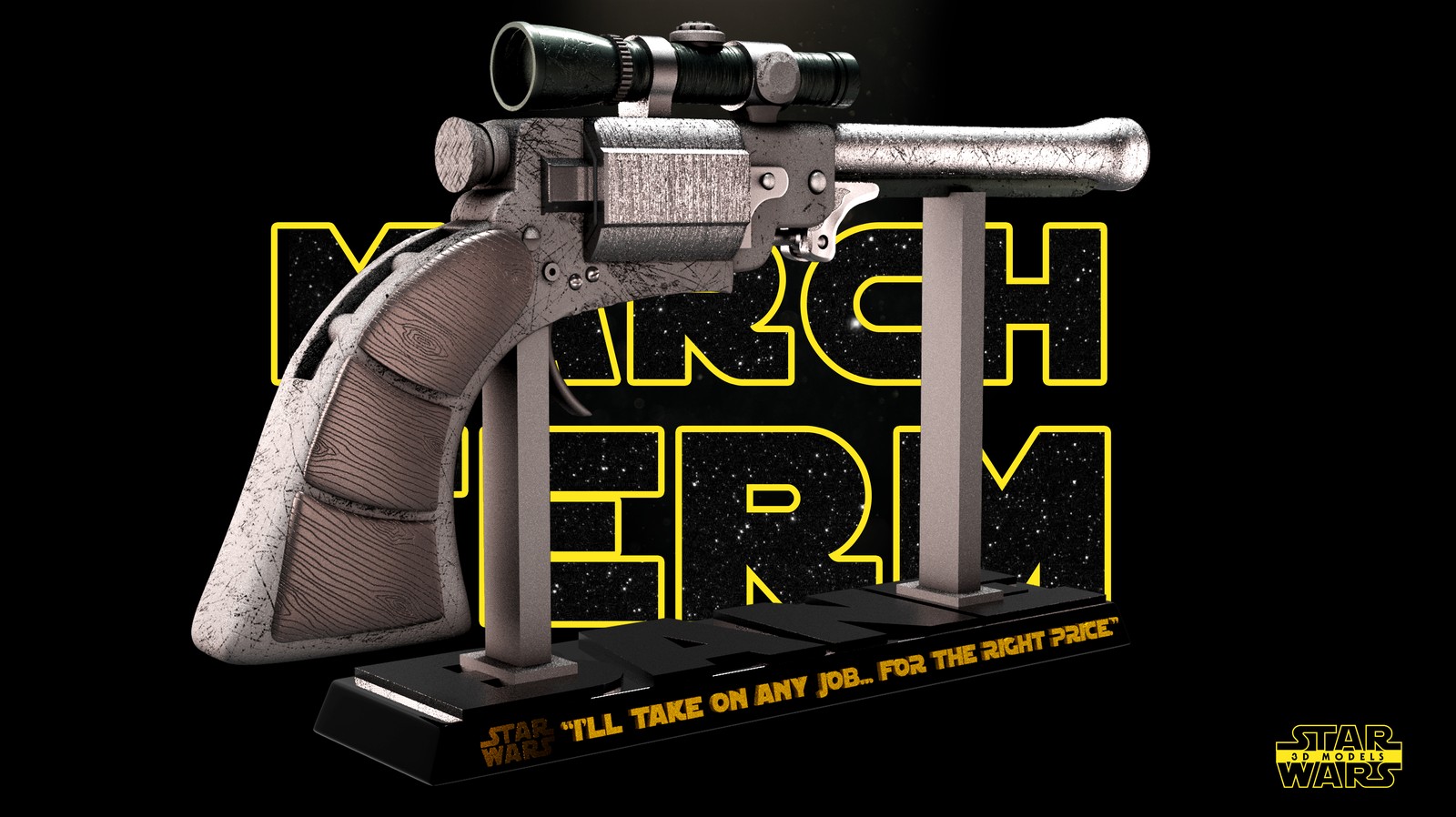 Cad Bane Blasters LL-30 #1 and #2 - Image 5