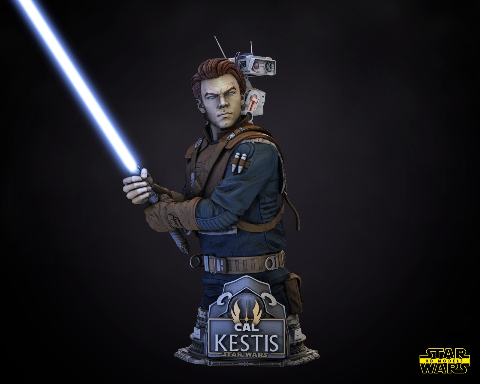 Cal Kestis - Bust (Star Wars) - Image 2