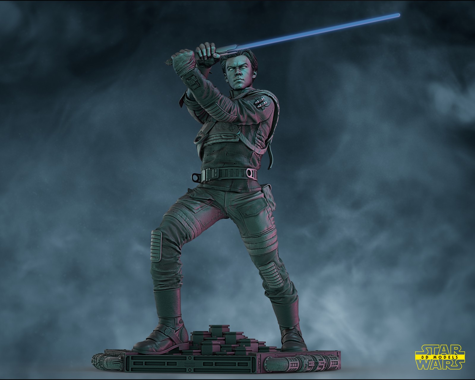 Cal Kestis Sculpture - Image 5