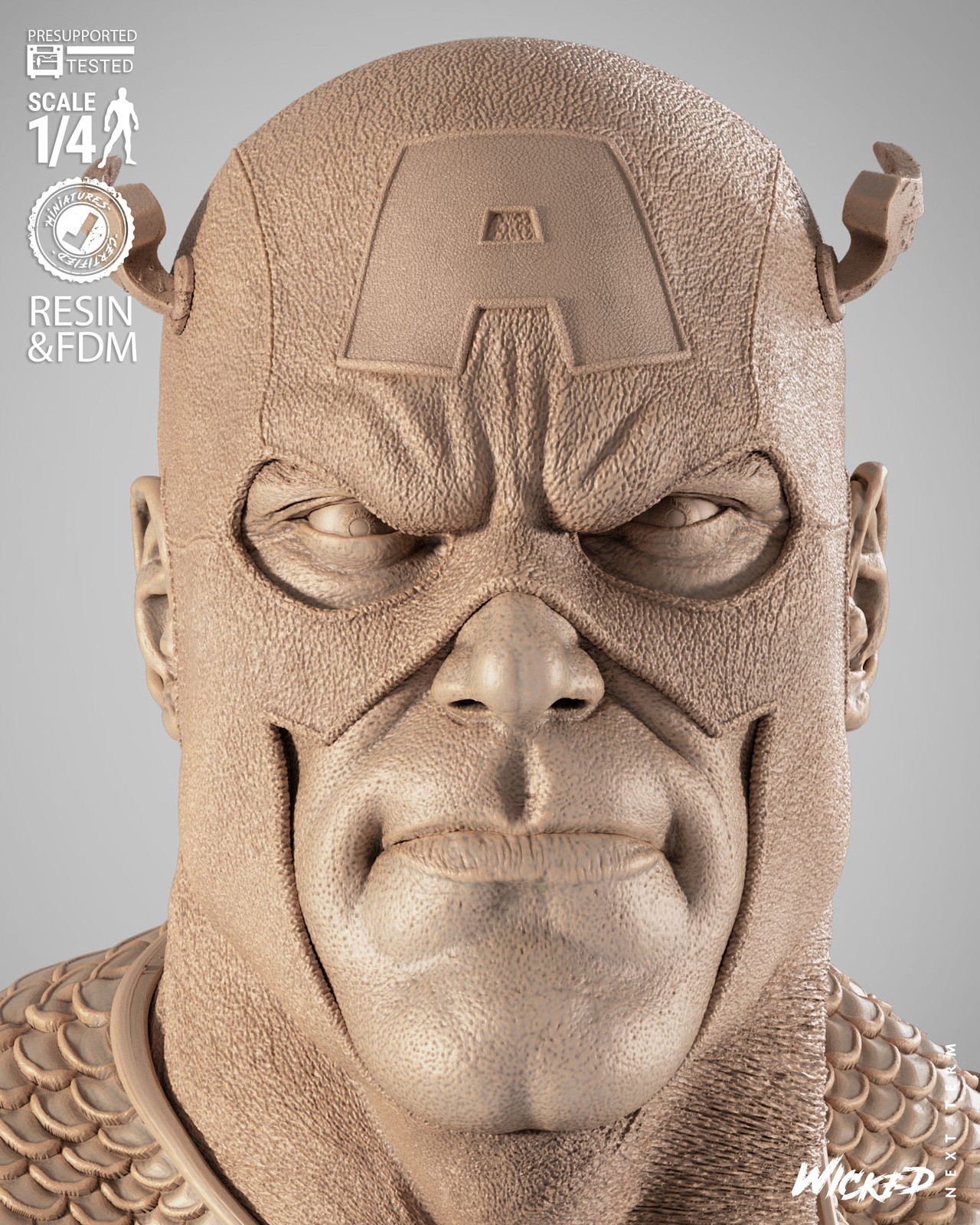 Marvel Captain America 2025 Portrait Bust - Image 5