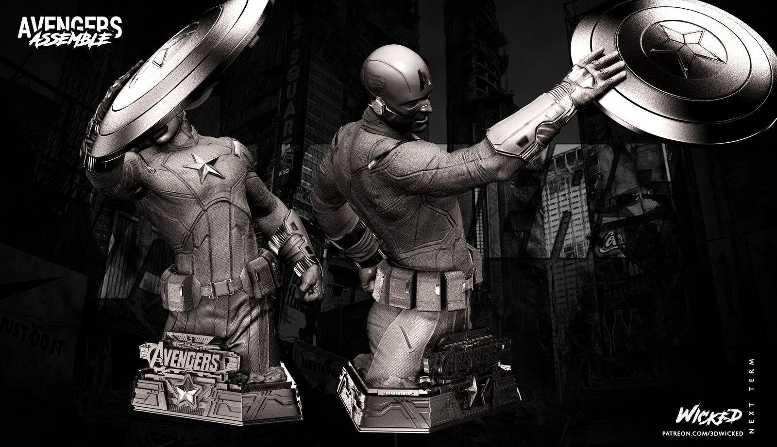 Captain America (First Avenger) Bust - Image 2