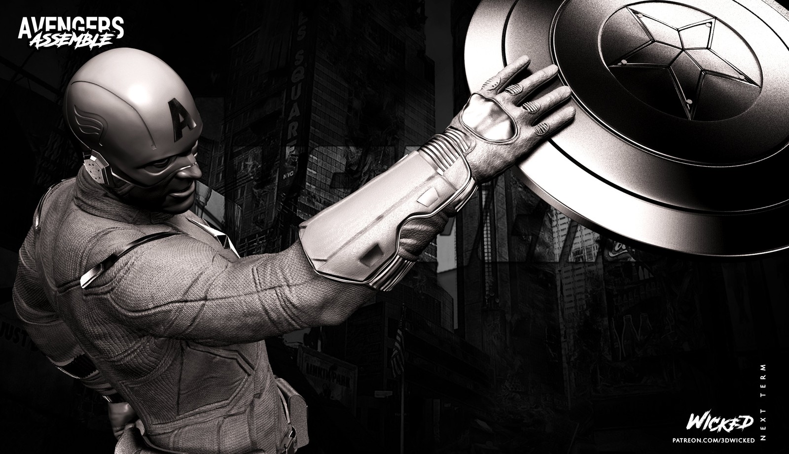 Captain America (First Avenger) Bust - Image 3