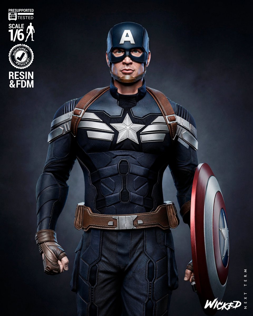 Marvel February 2026 Term Captain America Winter Soldier Sculpture - Image 2