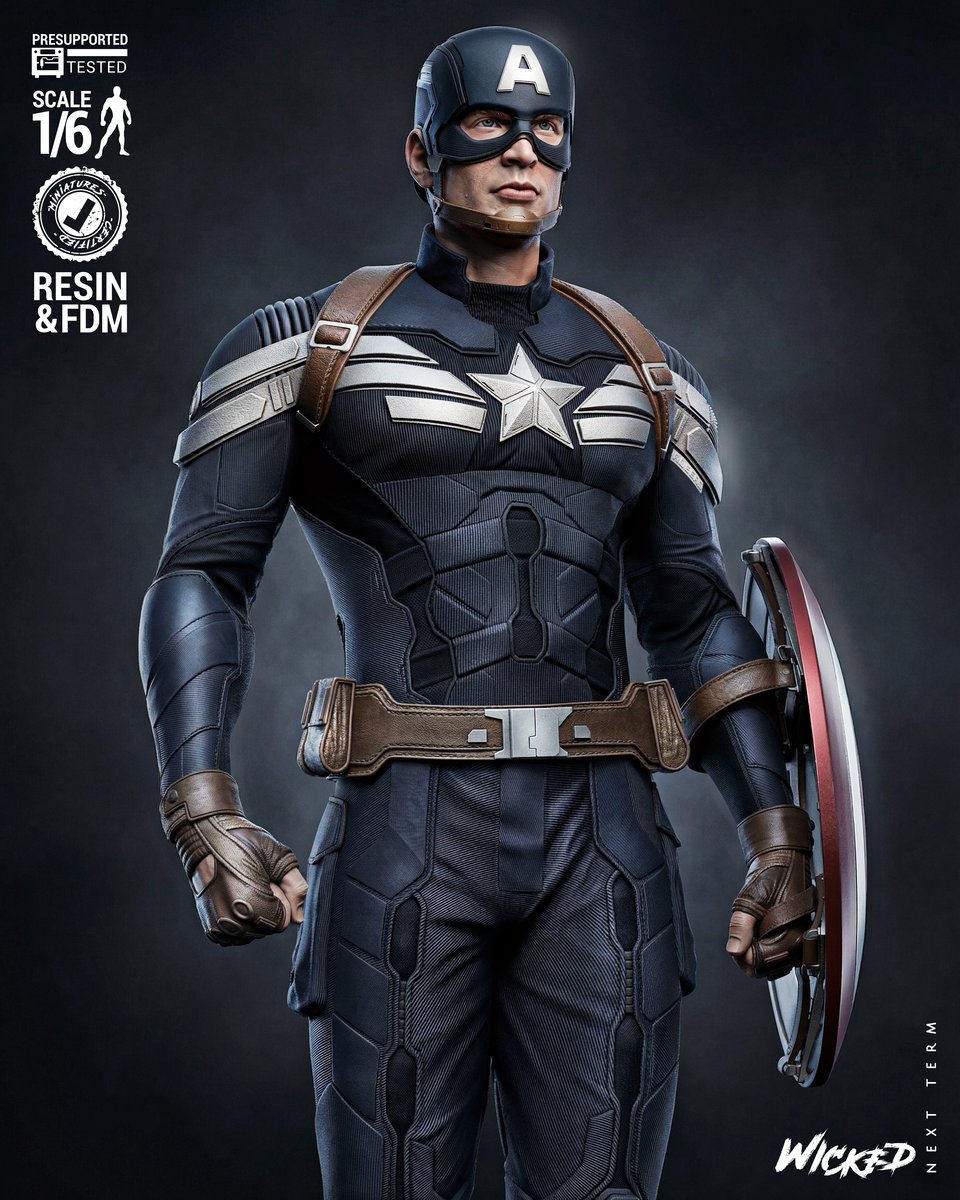 Marvel February 2026 Term Captain America Winter Soldier Sculpture - Image 3