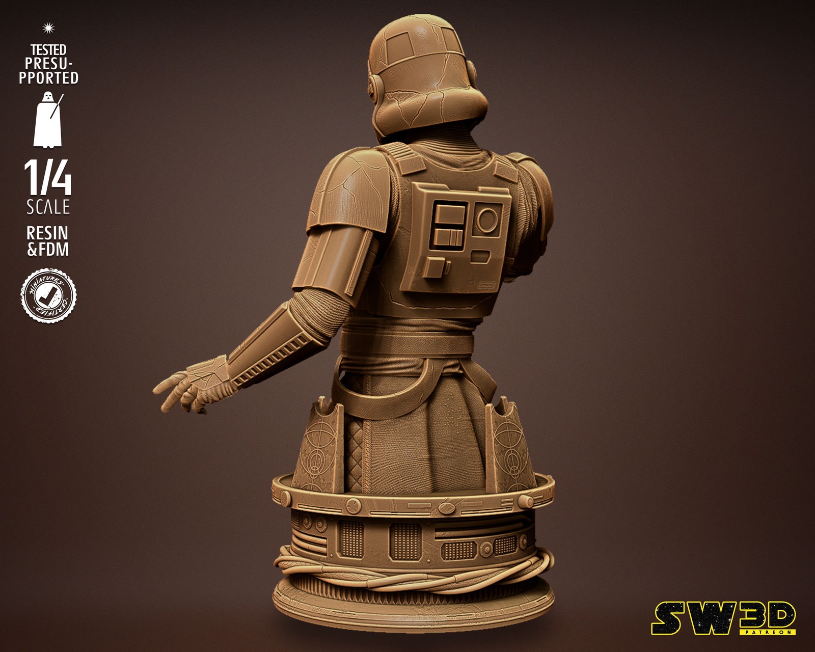 Captain Enoch Bust - Image 5