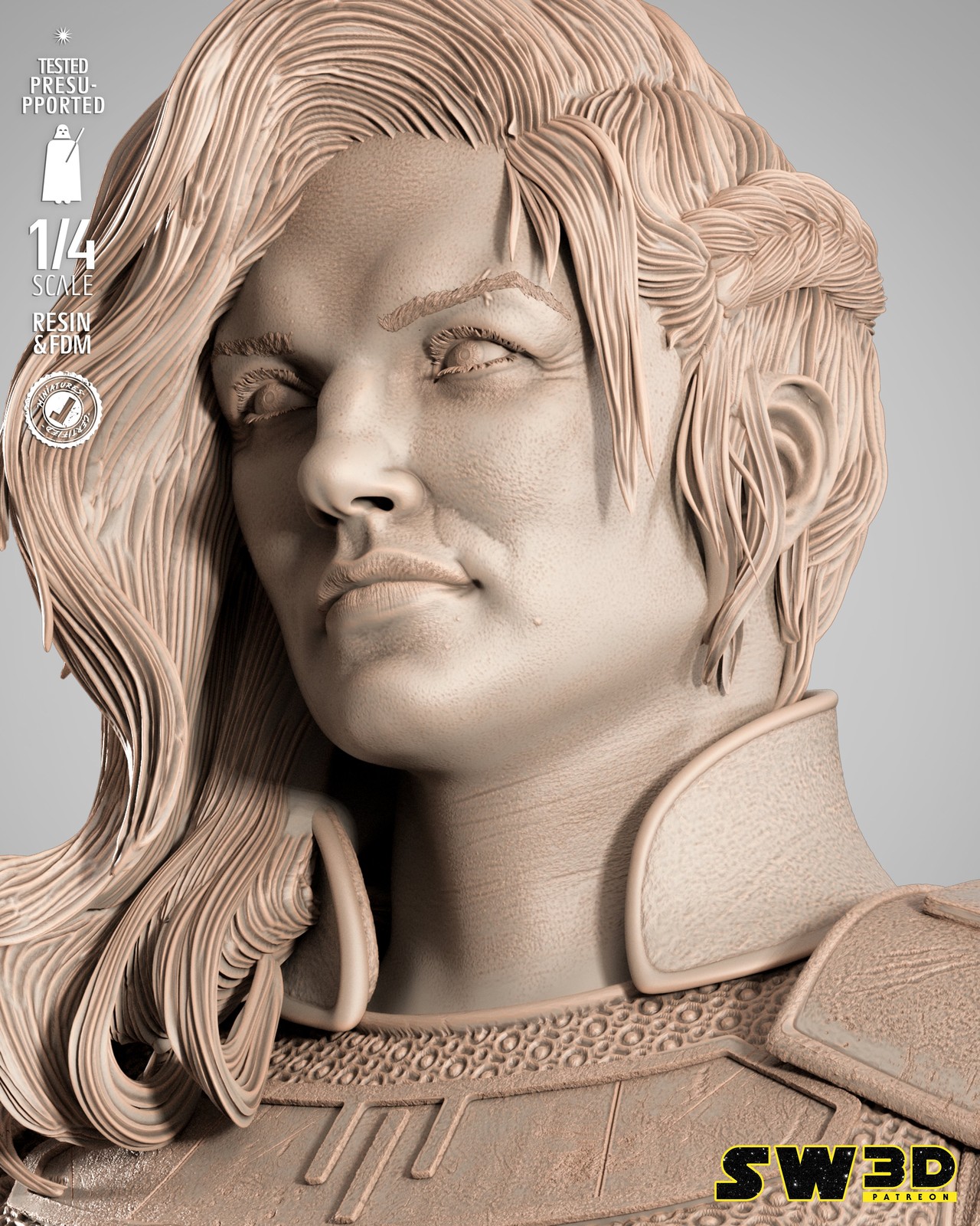 Cara Dune - Bust (Star Wars) - Image 3