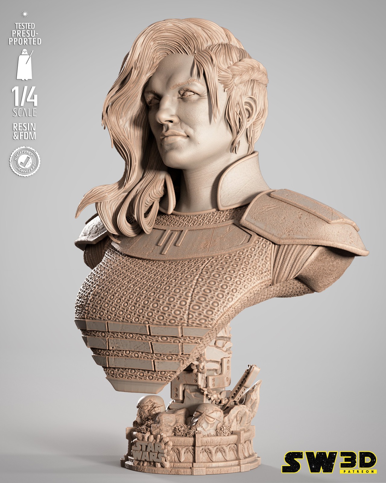 Cara Dune - Bust (Star Wars) - Image 5