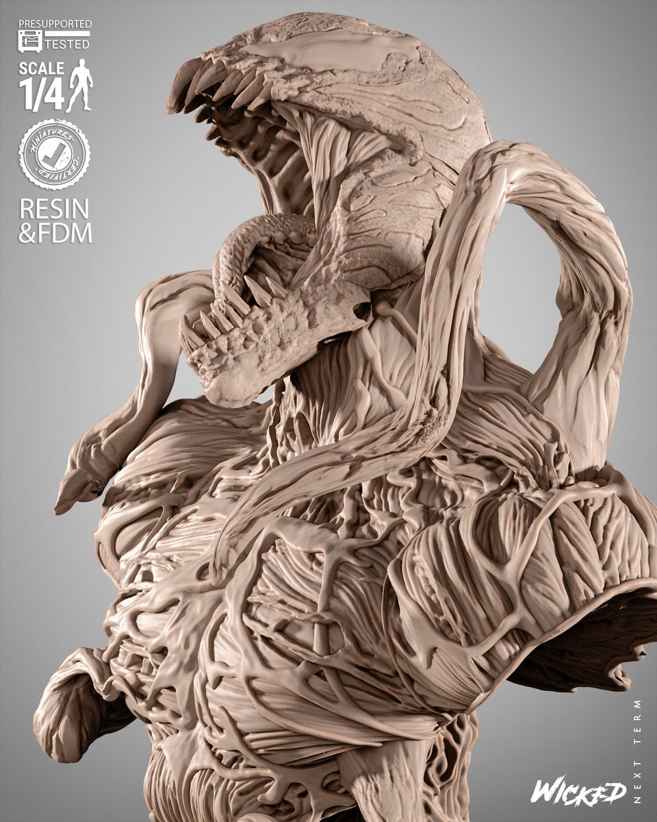 Marvel Carnage 2025 Portrait Bust - Image 3