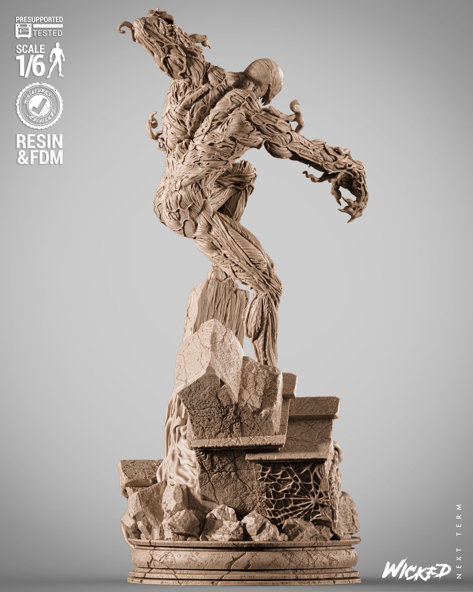 Marvel Carnage 2025 Sculpture - Image 2