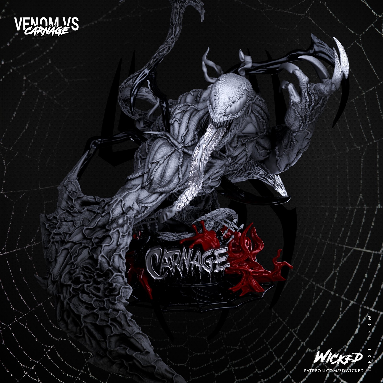 Carnage Tongue - Bust (Marvel)