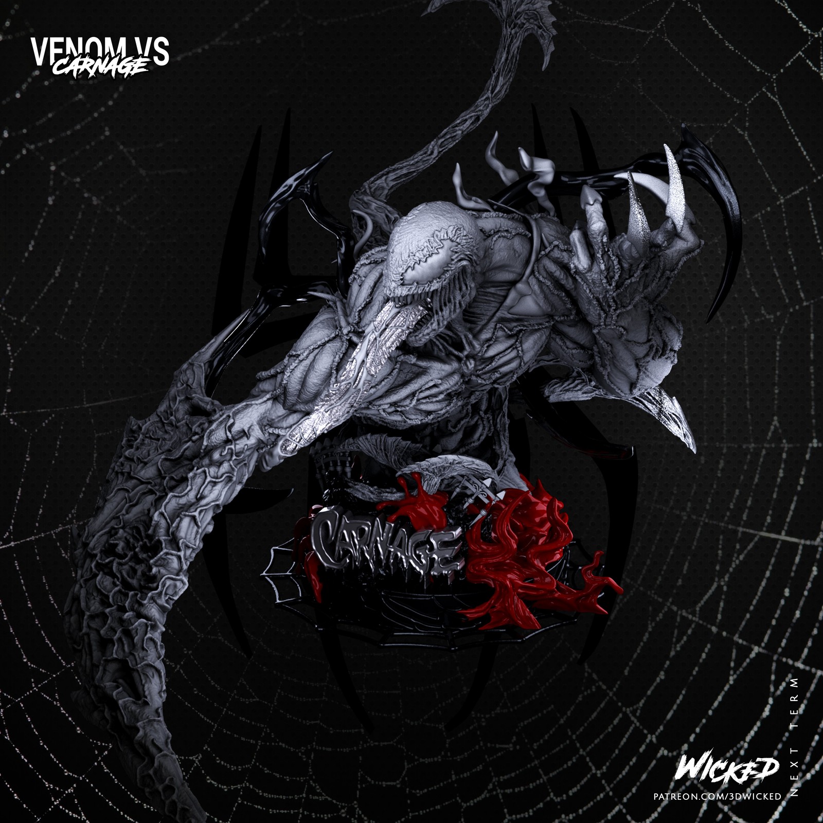 Marvel Carnage Bust - Image 3