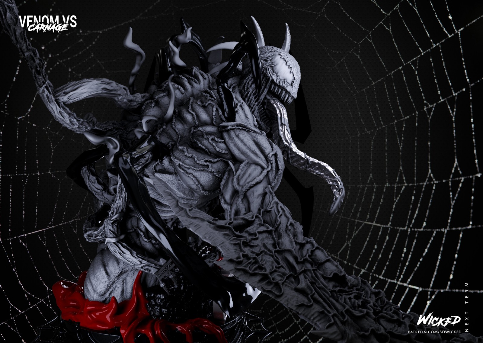 Marvel Carnage Bust - Image 4
