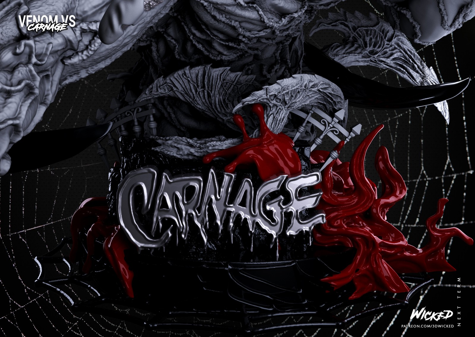 Marvel Carnage Bust - Image 5
