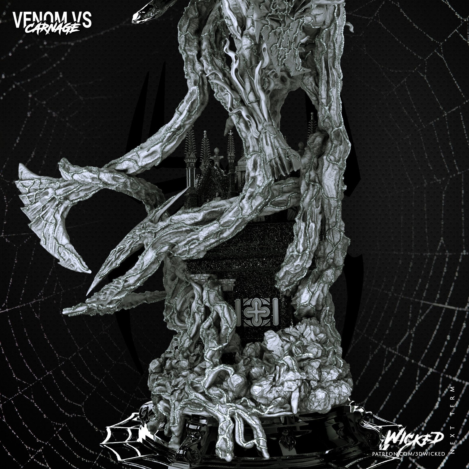 Marvel Carnage Sculpture - Image 5