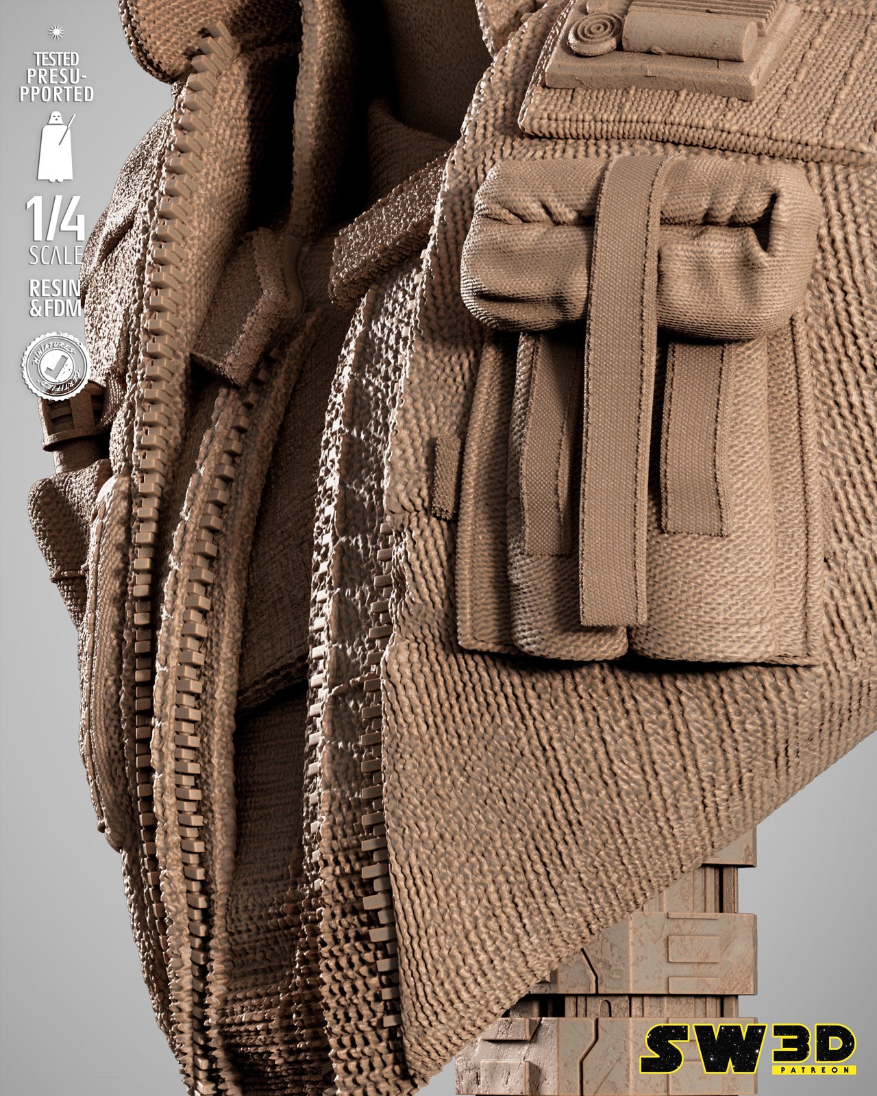 Cassian Andor Portrait Bust - Image 5