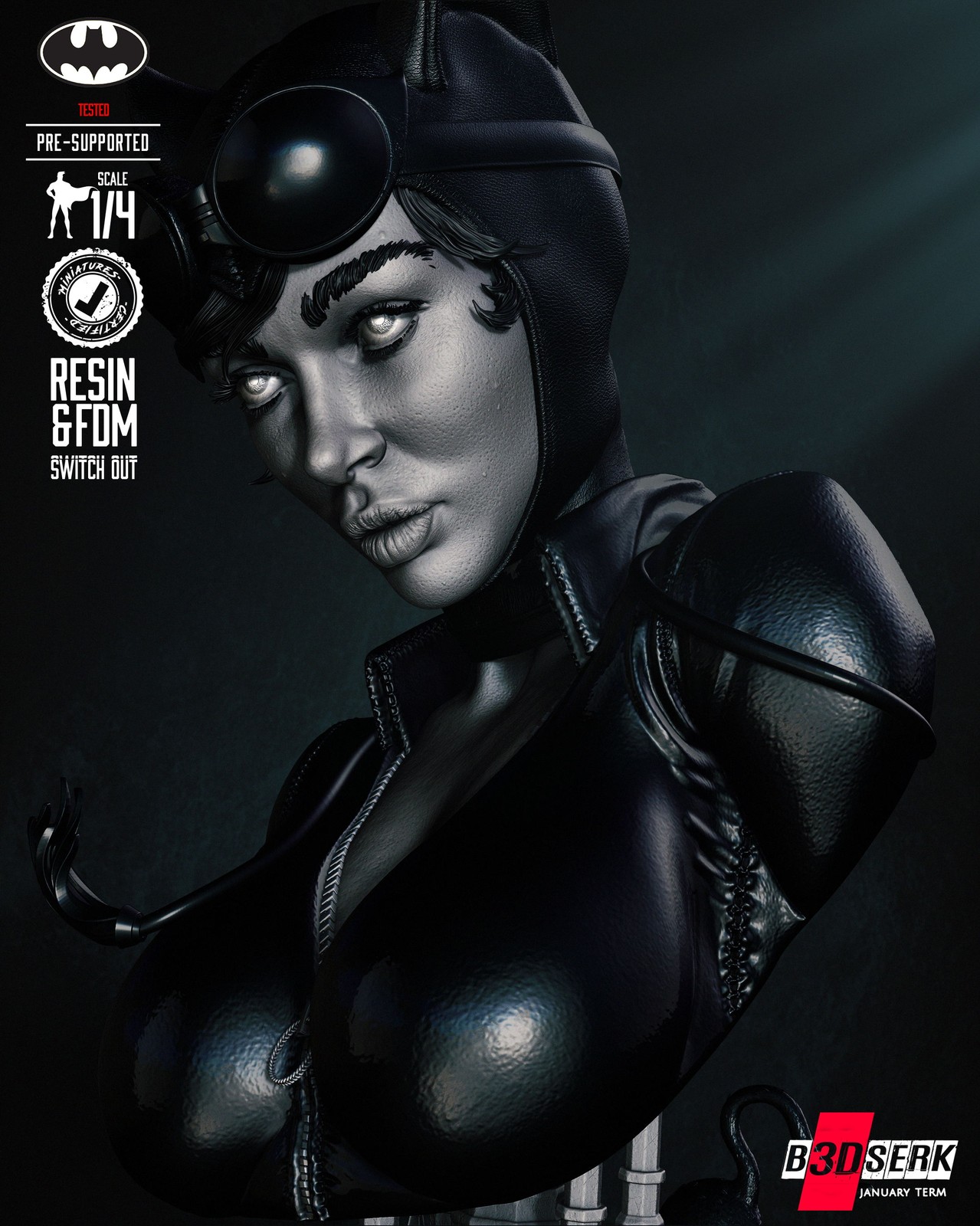 Catwoman Bust - Image 3