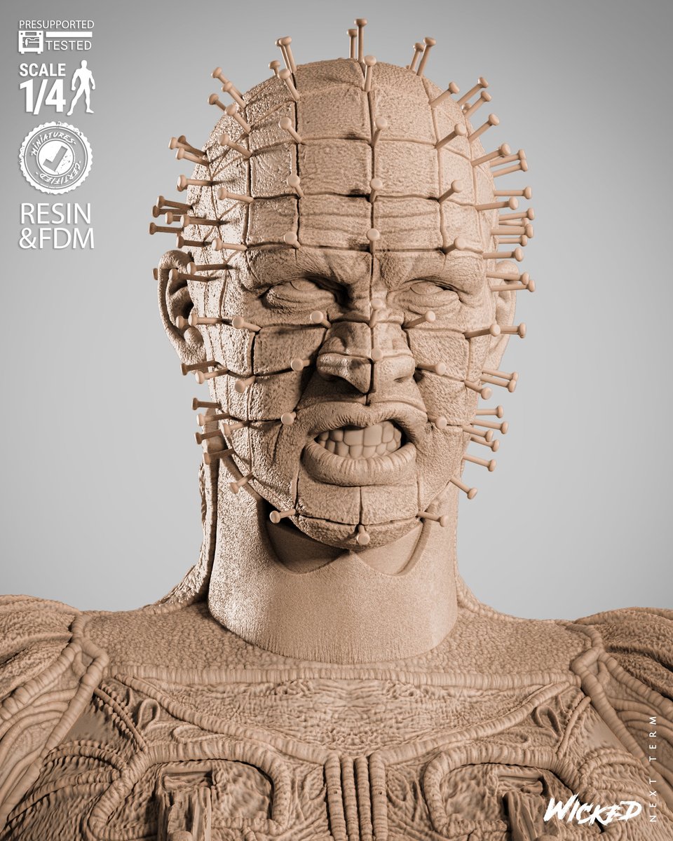 Pinhead Portrait Bust - Image 3