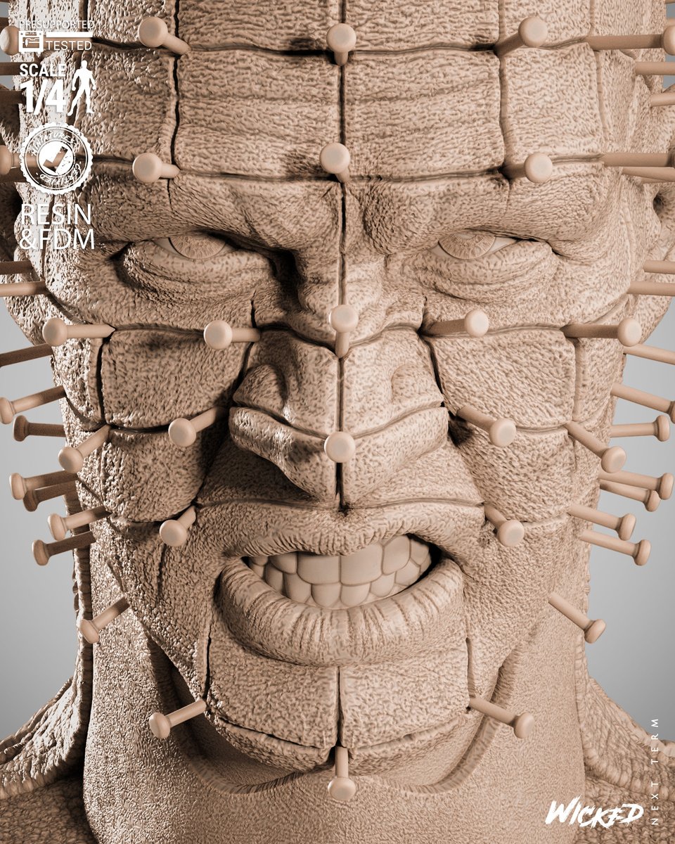 Pinhead Portrait Bust - Image 4