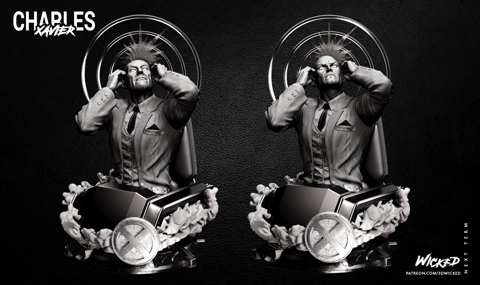 Charles Xavier Bust - Image 2