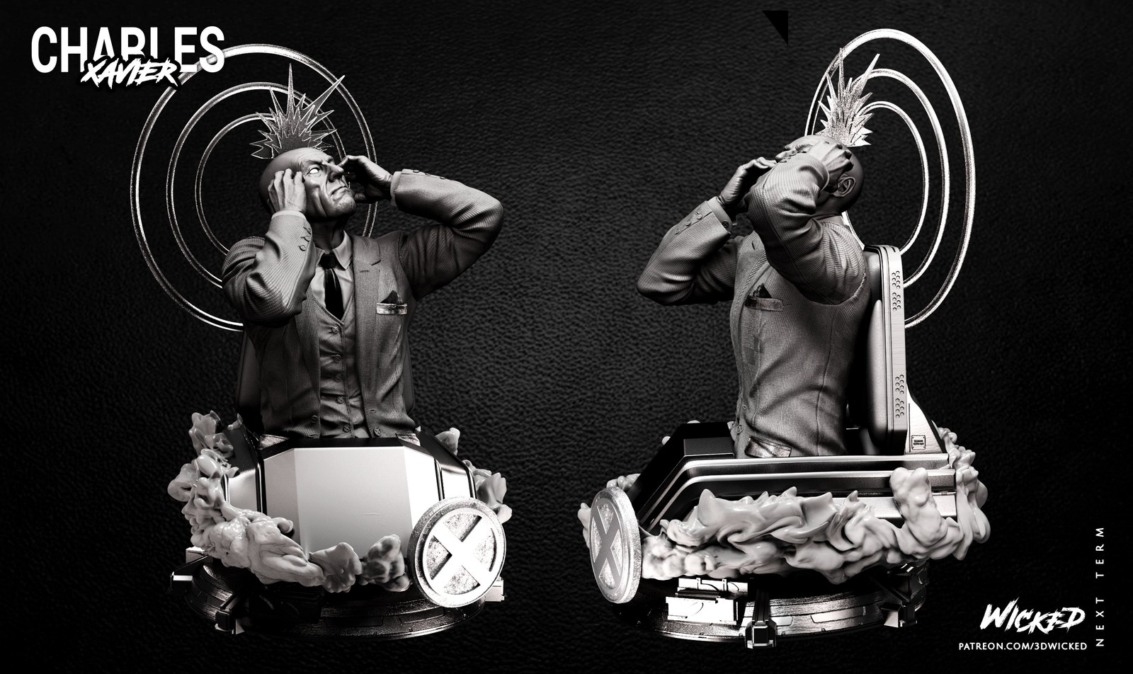 Charles Xavier Bust - Image 3