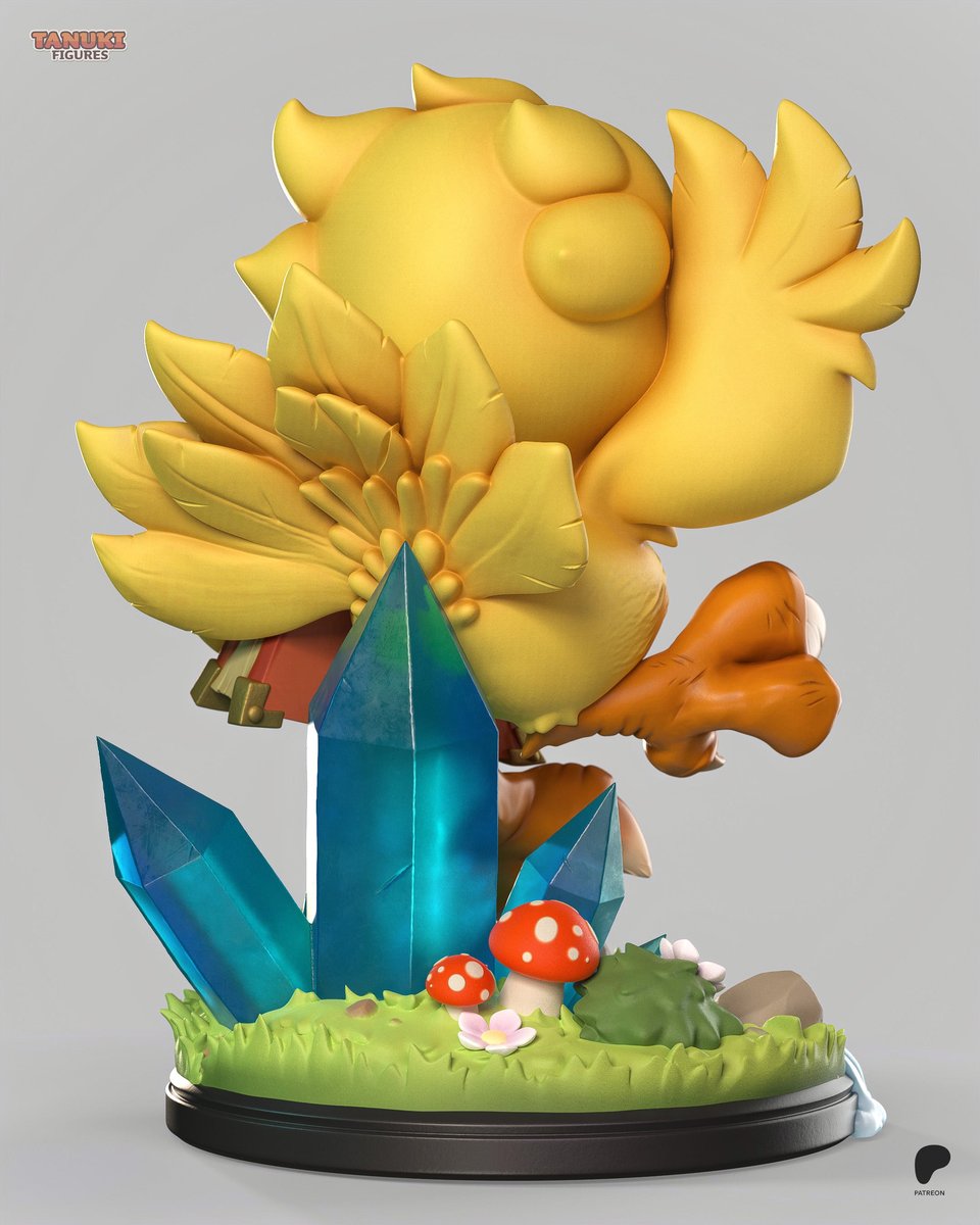 Chocobo - Final Fantasy - Chibi - Image 2