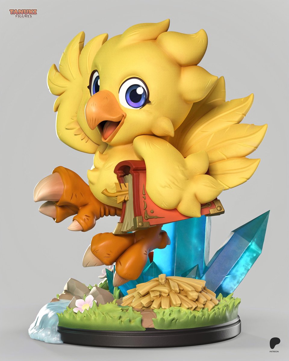 Chocobo - Final Fantasy - Chibi - Image 3