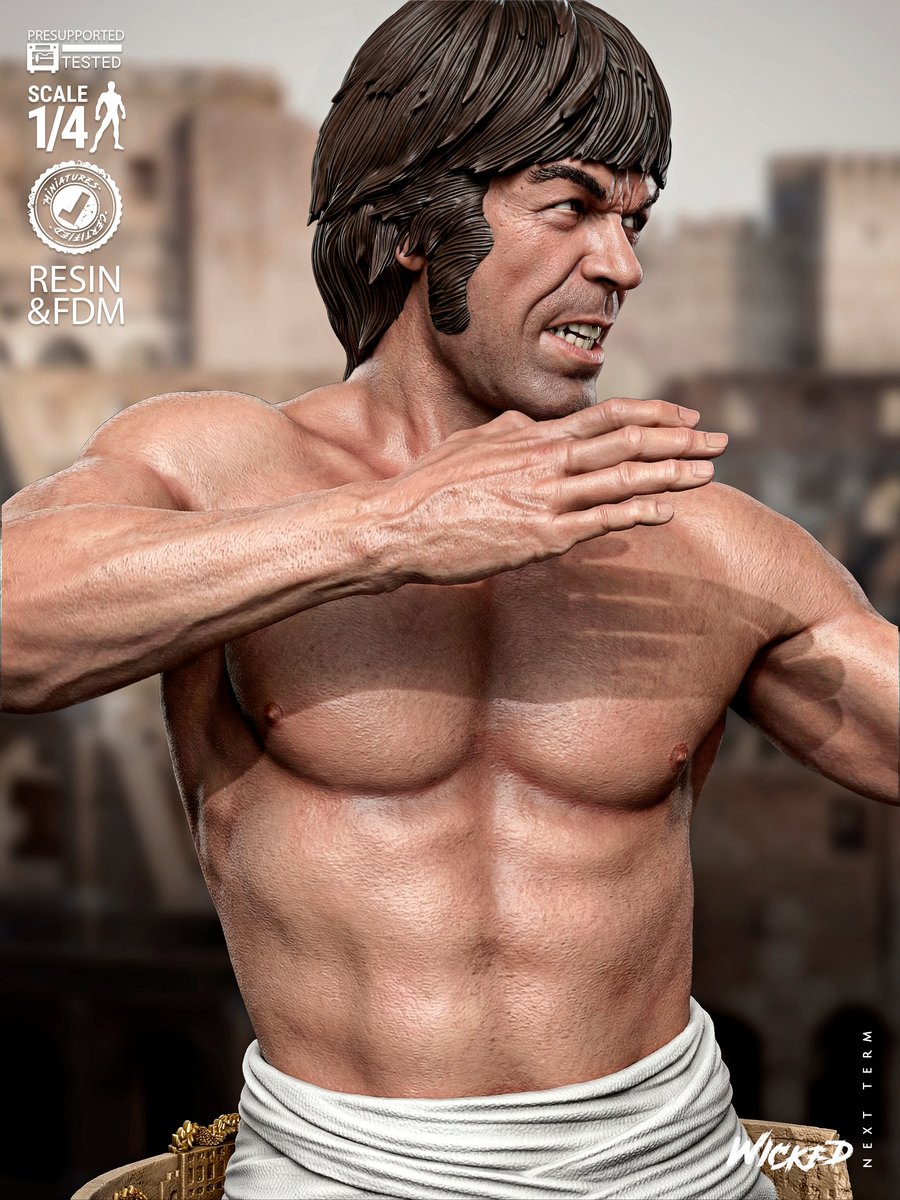 Chuck Norris Portrait Bust - Image 3