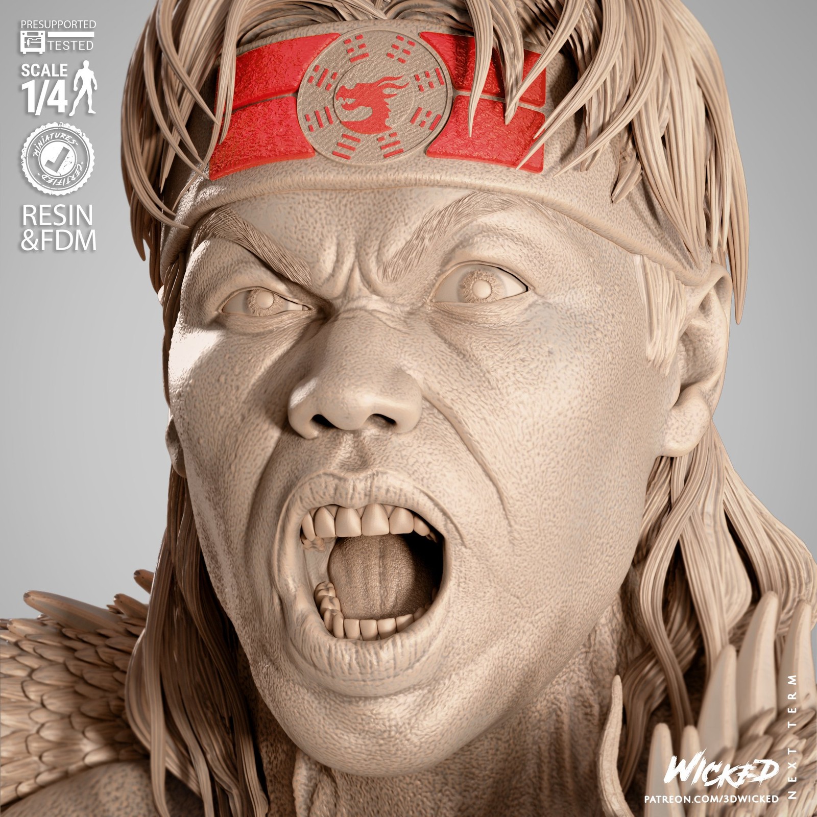 Chong Li Portrait Bust - Image 2