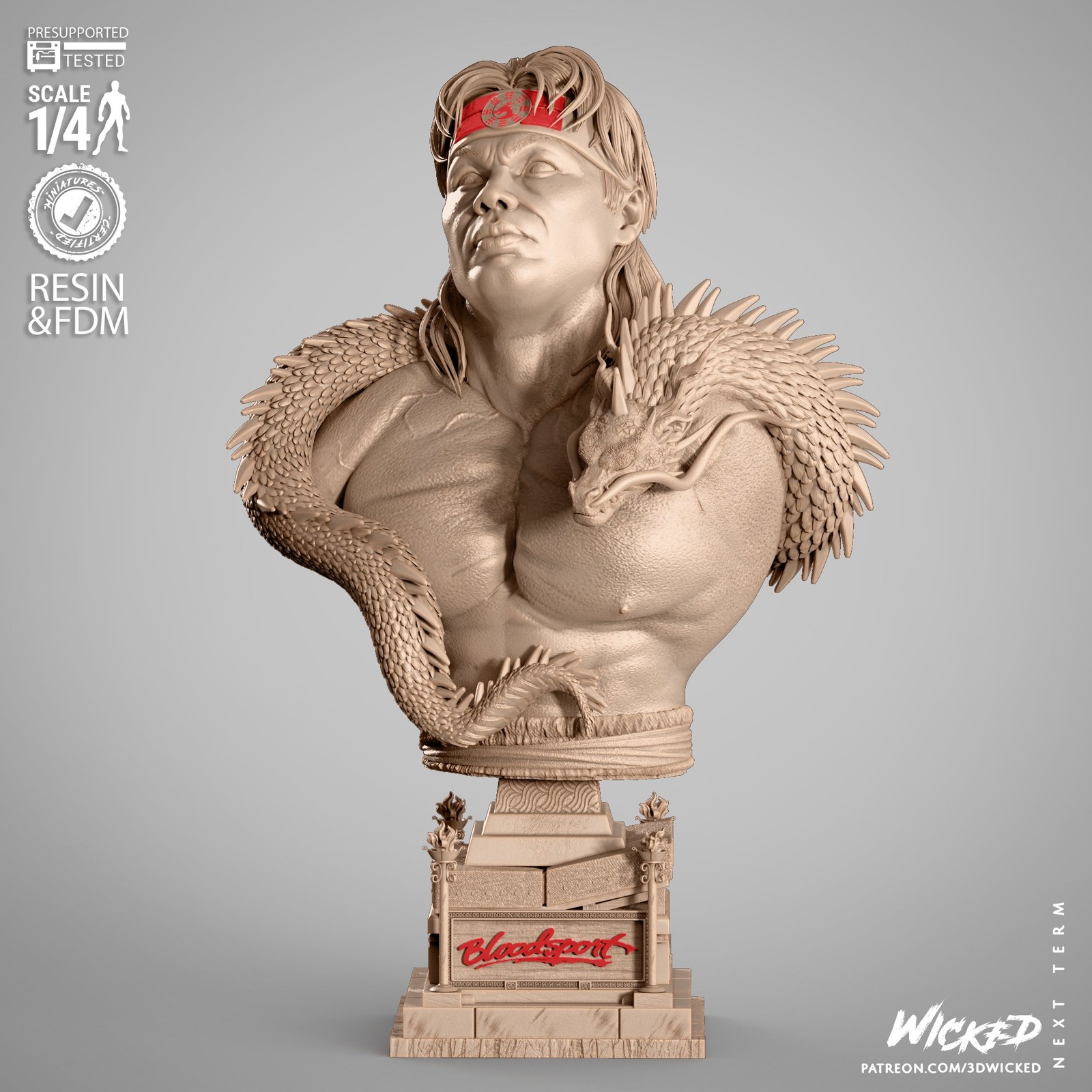 Chong Li Portrait Bust - Image 4