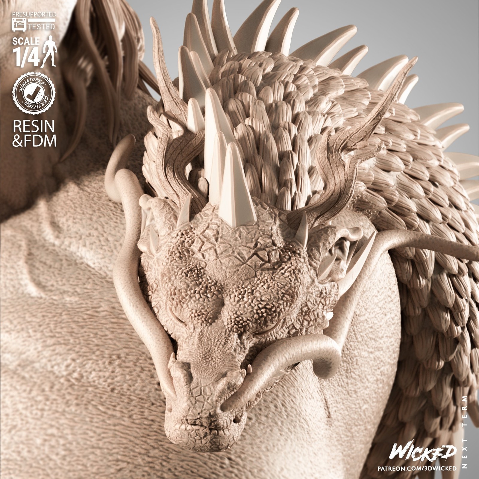 Chong Li Portrait Bust - Image 5