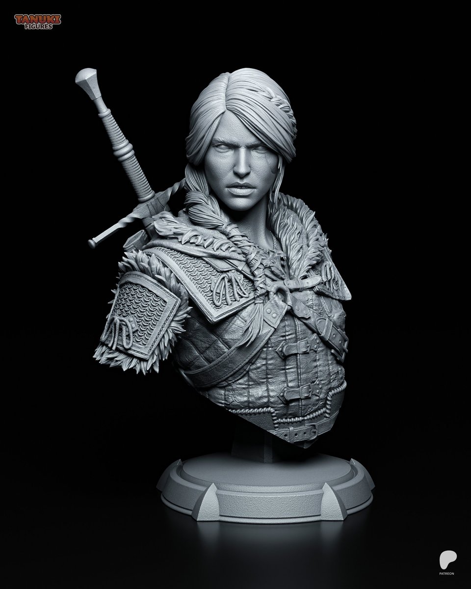 Ciri - The Witcher 4 - Bust