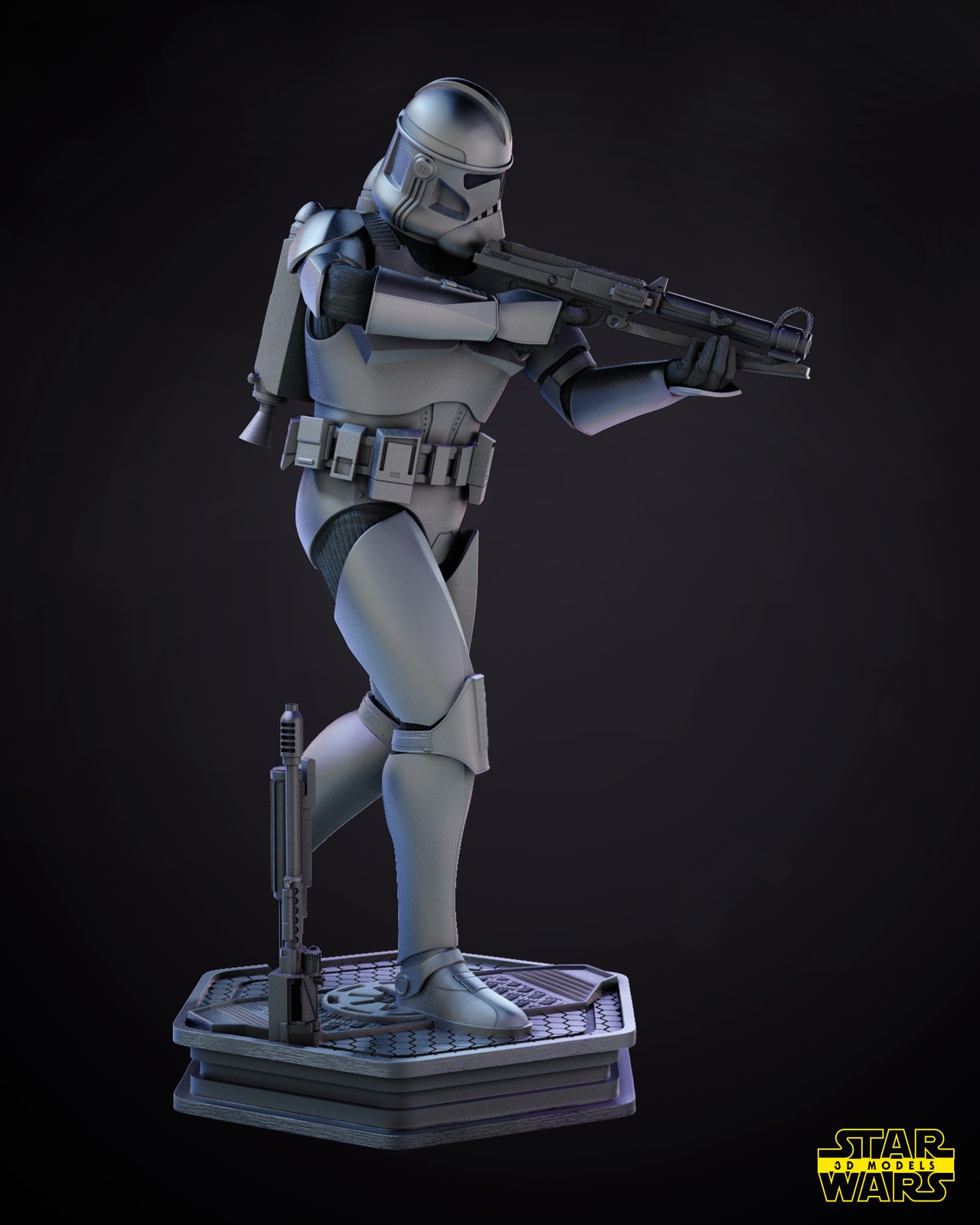 Clone Trooper Sculpture - Image 2