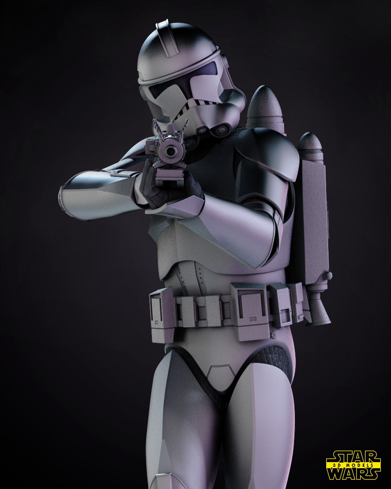 Clone Trooper Sculpture - Image 4