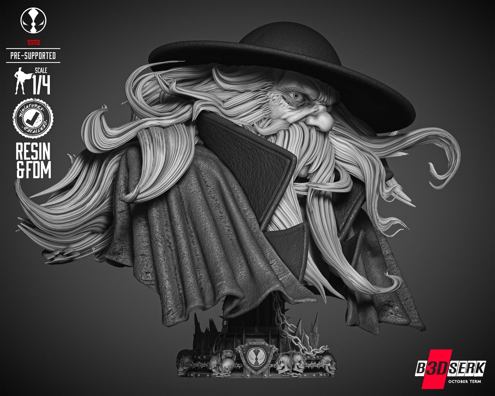 Cogliostro Portrait Bust