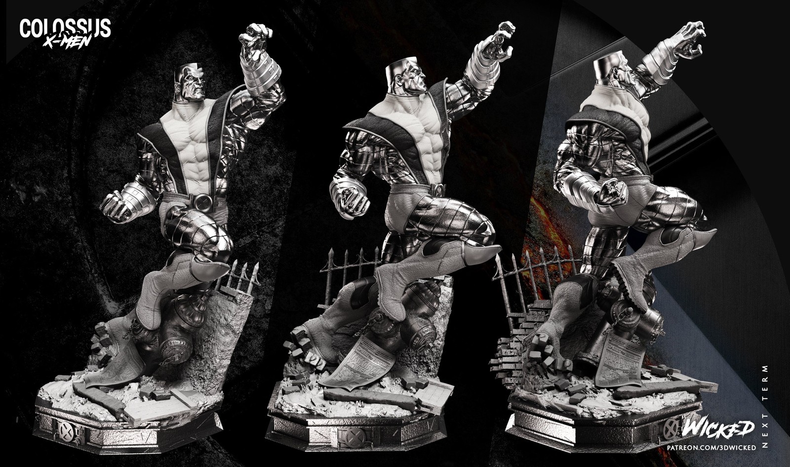 Marvel Colossus Sculpture - Image 2